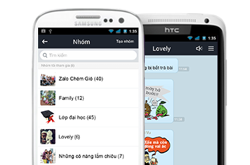 Phần Mềm Chat Zalo Mobile - Trò Chuyện Nhóm